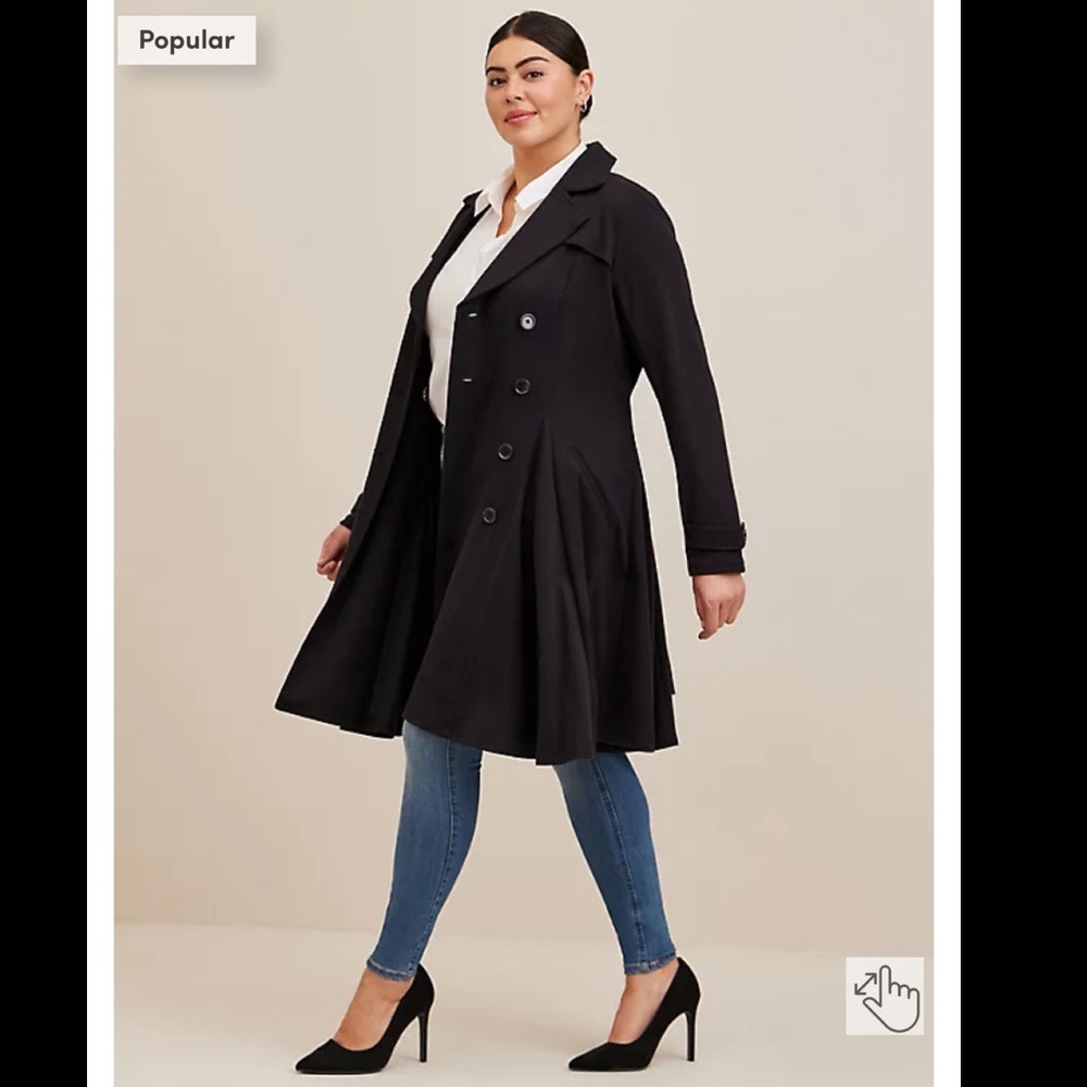 Torrid Trench Pea Coat